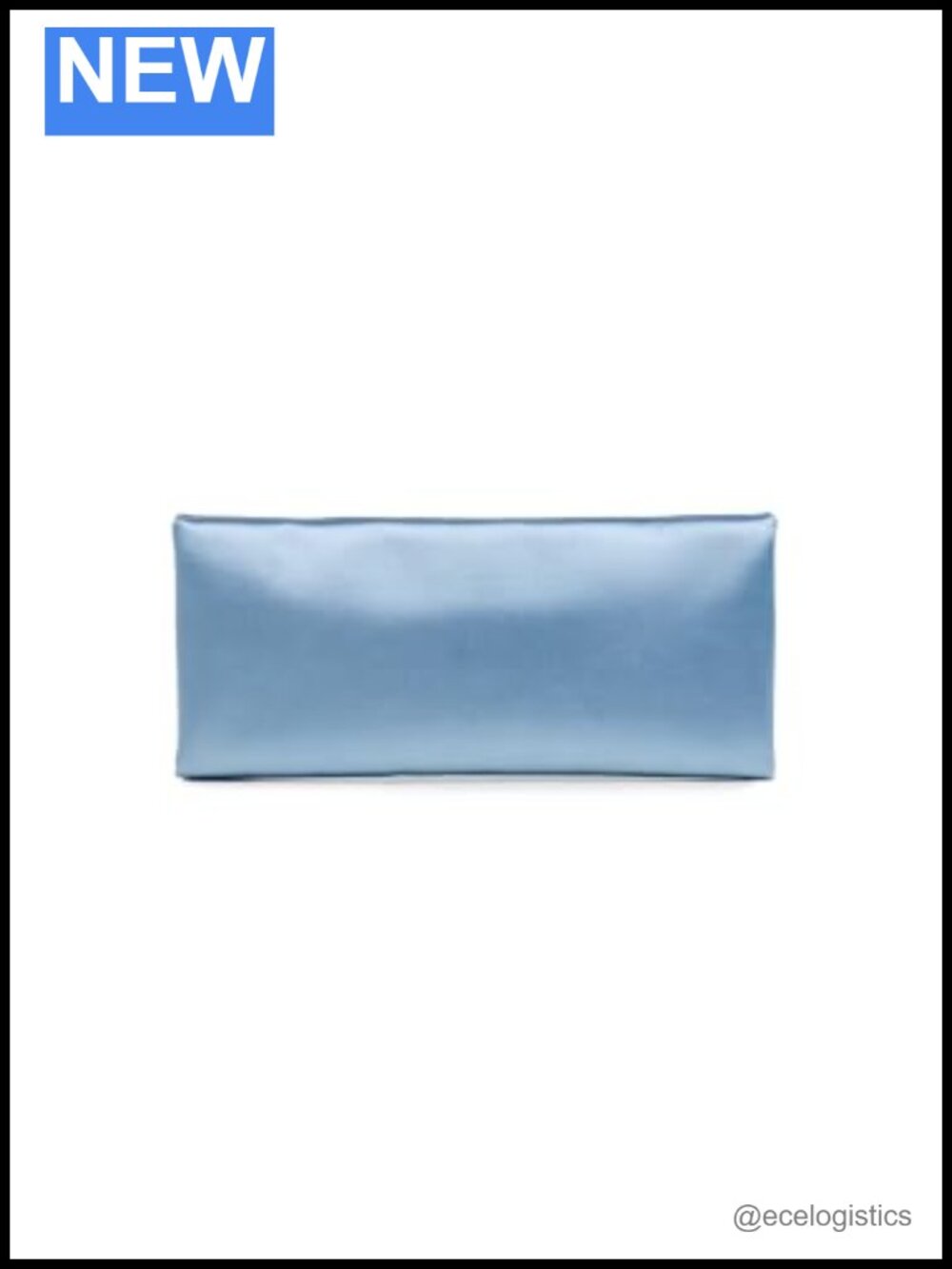 Satin Clutch with Magnetic Closure, Lightweight Evening Bag